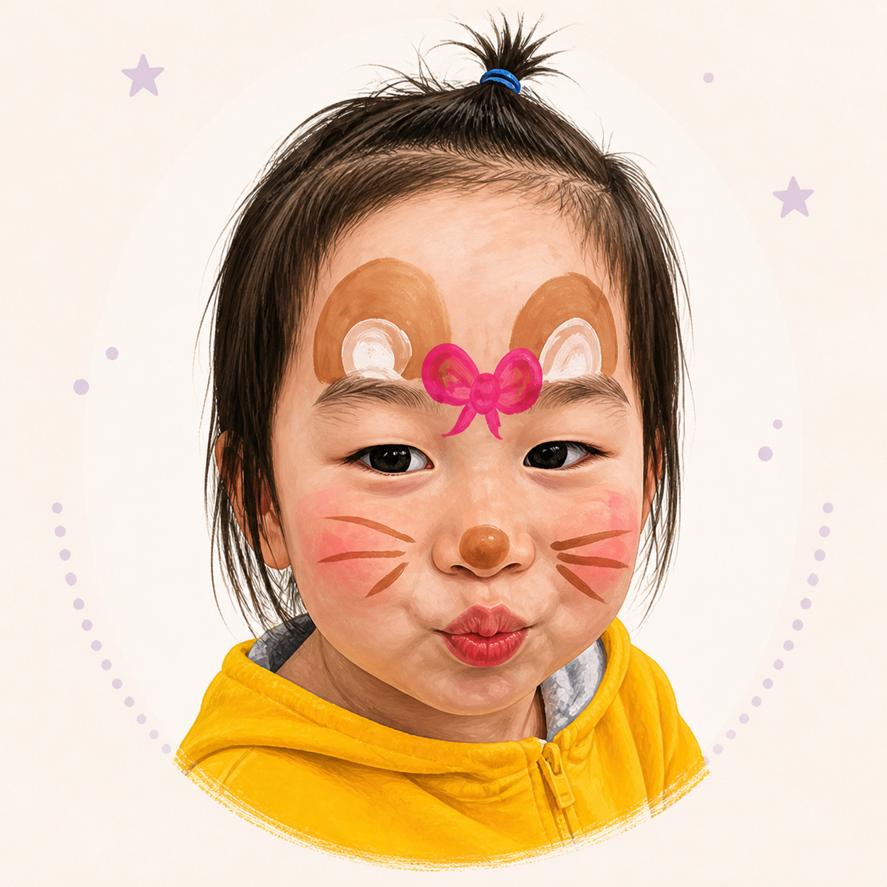 Dragon Face Paint Idea